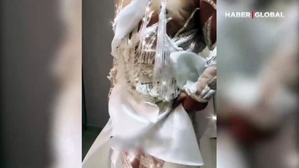 Murat Övüç gelinlik giydi, sosyal medyada gündem oldu: 'Benim neyim eksik'