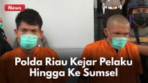 DIKEJAR HINGGA KE SUMSEL !! POLDA RIAU BERHASIL TANGKAP PELAKU PENCURIAN DENGAN KEKERASAN !!