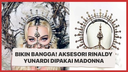 Bikin Bangga! Ini Rincian Aksesori Rinaldy Yunardi yang Dipakai Madonna