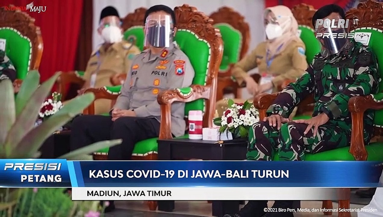 Kunker ke Jatim, Presiden Jokowi Kembali Ingatkan Kepala Daerah Waspada Penyebaran Covid-19