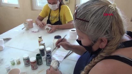 SİLİFKE'DE EL SANATLARI KURSLARI DEVAM EDİYOR