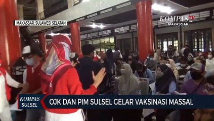 Ojk Dan Pim Sulsel Gelar Vaksinasi Massal