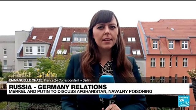 Merkel and Putin to discuss Afghanistan, Navalny poisoning