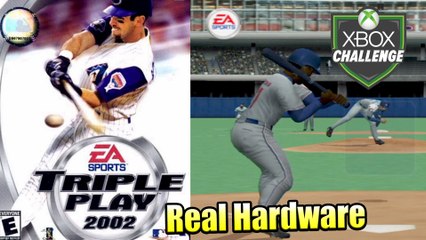 Triple Play 2002 — Xbox OG Gameplay HD  — Real Hardware {Component}