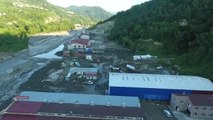Son dakika haberi: KASTAMONU - Selden etkilenen Abana Küçük Sanayi Sitesi'nde yıkım çalışmaları başladı