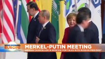 Merkel urges Putin to free Alexei Navalny and says Germany will 'stay on the case'