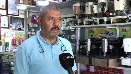 Asırlık dikiş makineleri onun elinde tekrar can buluyor