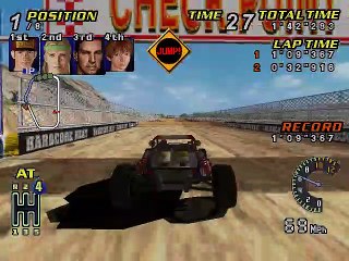 TNN Motorsports HardCore Heat online multiplayer - dreamcast