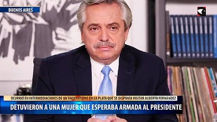 Detuvieron a una mujer que esperaba armada al presidente