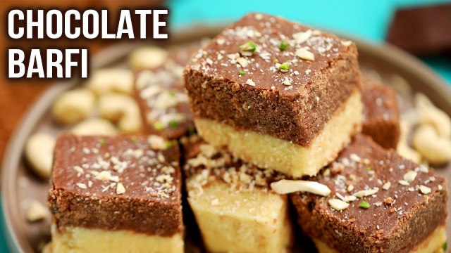 Chocolate Barfi | How To Make Chocolate Barfi | MOTHER'S RECIPE | Two Layer Barfi | Easy Sweet Ideas
