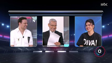 الجزء الثاني من الأسئلة السريعة بين جومانا مراد وربيع بسيسو وختام طريف ومختلف للفقرة