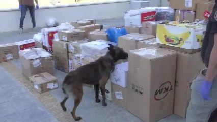 Kargo paketinde 6 kilo 810 gram esrar ele geçirildi