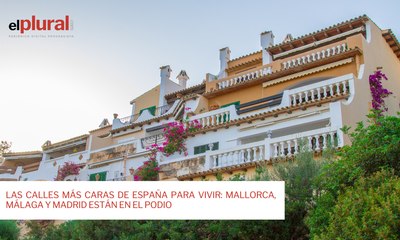 Las calles más caras para vivir en España