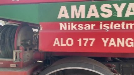 Son Dakika | KASTAMONU - Adana'daki yangından sonra Bozkurt'a gelen "ateş avcısı" elindeki yaraya rağmen canla başla çalışıyor