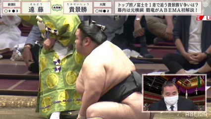Endo vs Takakeisho - Natsu 2021, Makuuchi - Day 13