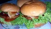 #chikenburger #burger #chiken #hashtag #  spicy chicken burger _ homemade chicken burger by #Rashi.