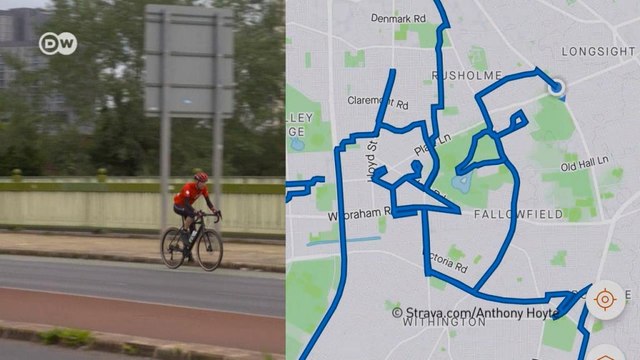 Desenhos de GPS colorem os mapas da Inglaterra