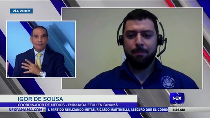 Entrevista a Igor De Sousa, sobre el inicio de la feria panameña del libro - Nex Noticias