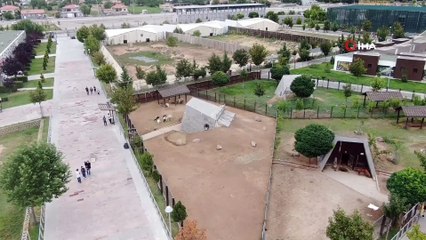 İç Anadolu'nun en büyük hayvanat bahçesine ziyaretçi akını
