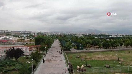 İç Anadolu'nun en büyük hayvanat bahçesine ziyaretçi akını