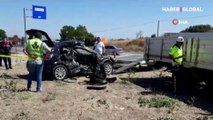 Bandırma-Gönen yolunda feci kaza: Anne ve kızı öldü