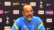 Nuno on his Wolves return with Spurs