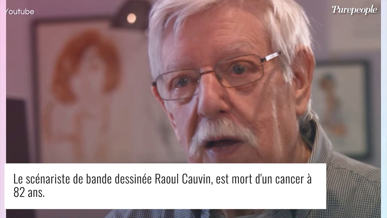 Mort de Raoul Cauvin : le célèbre bédéiste, papa de "Cédric", emporté par un cancer