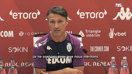 Monaco : Kovac se satisfait "des performances" malgré l'absence de victoires