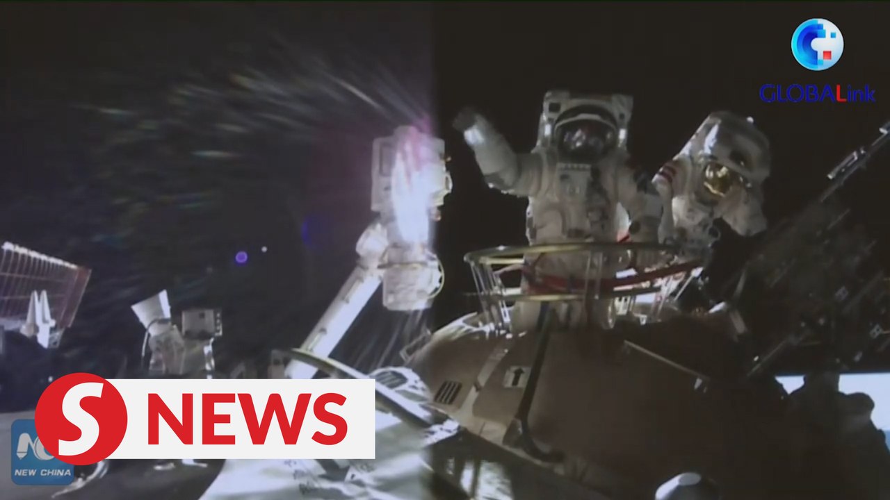 Chinese astronauts complete second EVAs for space station construction