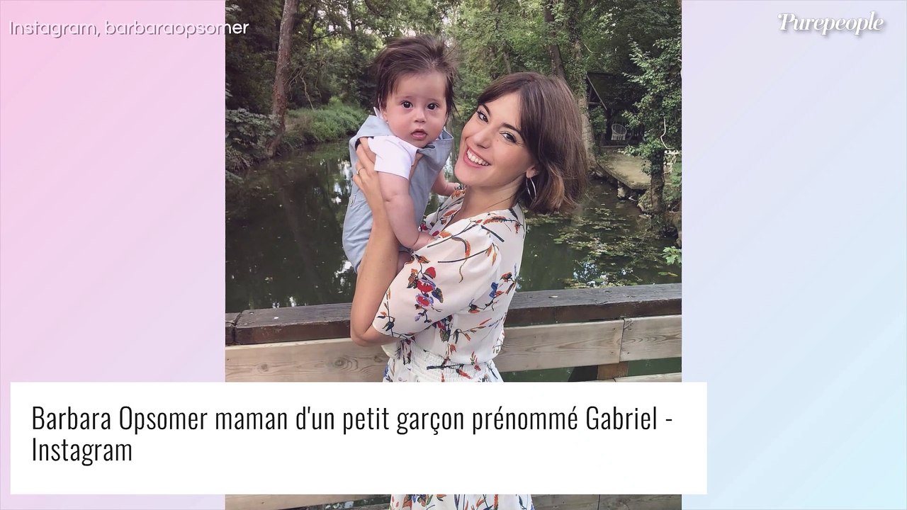 Barbara Opsomer de nouveau en couple avec le père de son fils ? Cette petite phrase qui sème le doute...