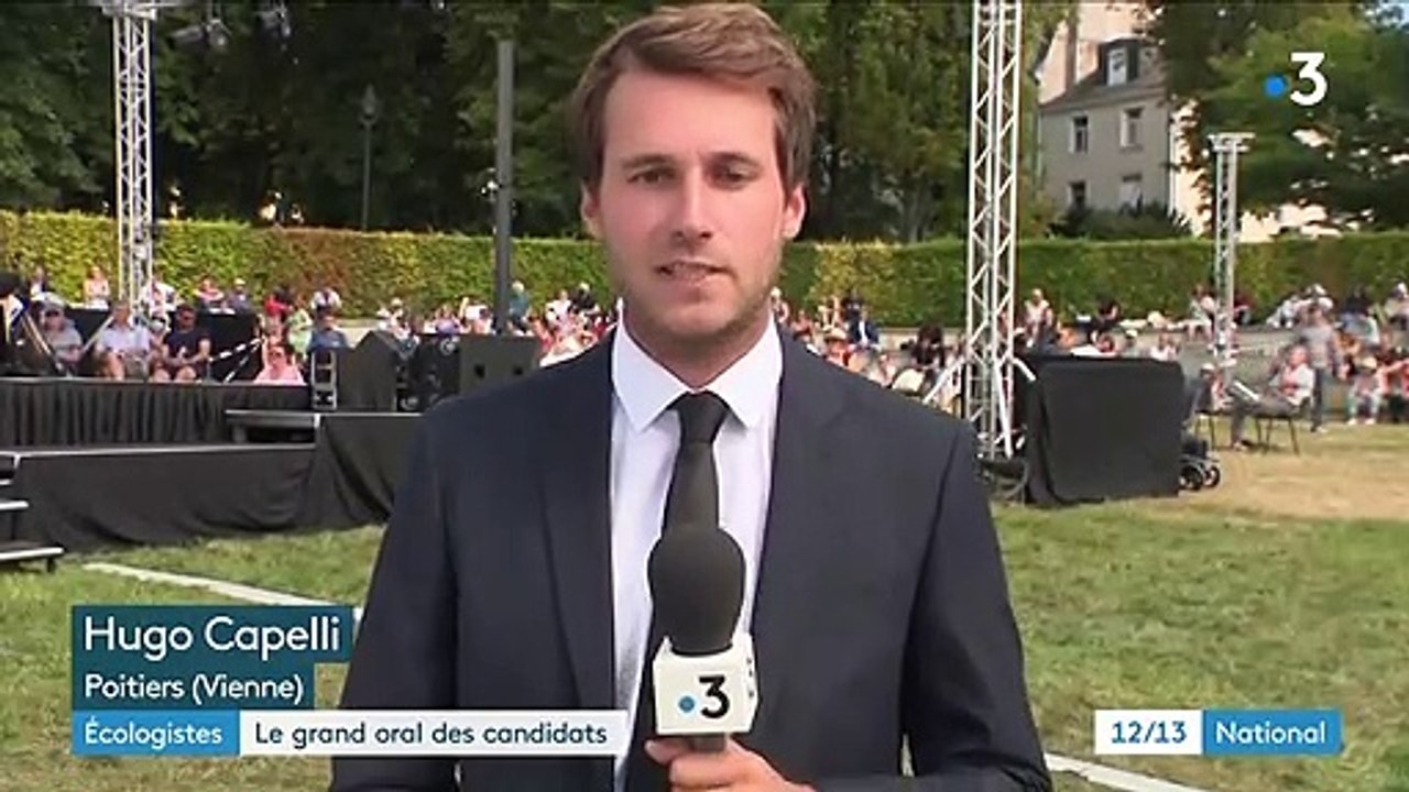 Politique : les candidats à la primaire d'EELV réunis durant l'université d'été du parti