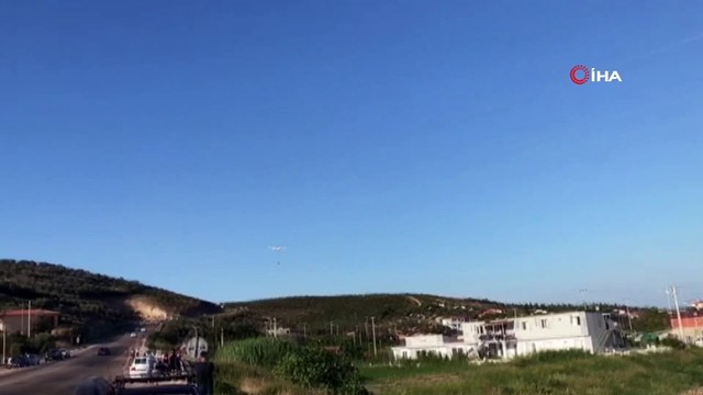 İzmir'de iki ayrı bölgede orman yangını: Havadan ve karadan müdahale başladı