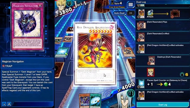 YuGiOh Duel Links - Challenge the King Jack Atlas 5ds!!!