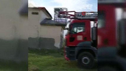 Ağrı’da trafoda çıkan yangın güçlükle kontrol altına alındı