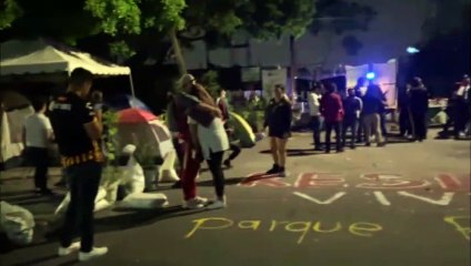 Persiste la presencia de al menos 50 estudiantes en los terrenos destinados a la inmobiliaria ICONIA