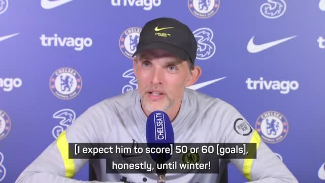'I expect 50 or 60 goals from Lukaku before winter!' - Tuchel