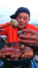 SPICY SEAFOOD | SQUID OCTOPUS SUPER NICE EATING |  أصوات الأخطبوط ال | #shorts #101