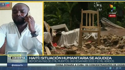 “Estamos frente a una situación muy lamentable en Haití”