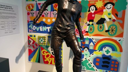 Celebrating football legend Lily Parr at the National Football Museum