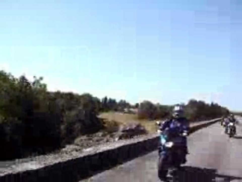 Passage sur un barrage