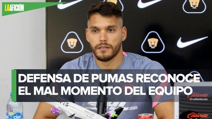 Nico Freire descarta crisis en Pumas_ Vamos a ganar contra Puebla y nadie nos va a aparar