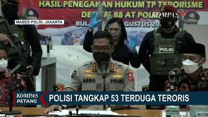 Download Video: Sudah 53 Terduga Teroris Ditangkap Densus 88, Jaringannya JAD dan Jamaah Islamiyah