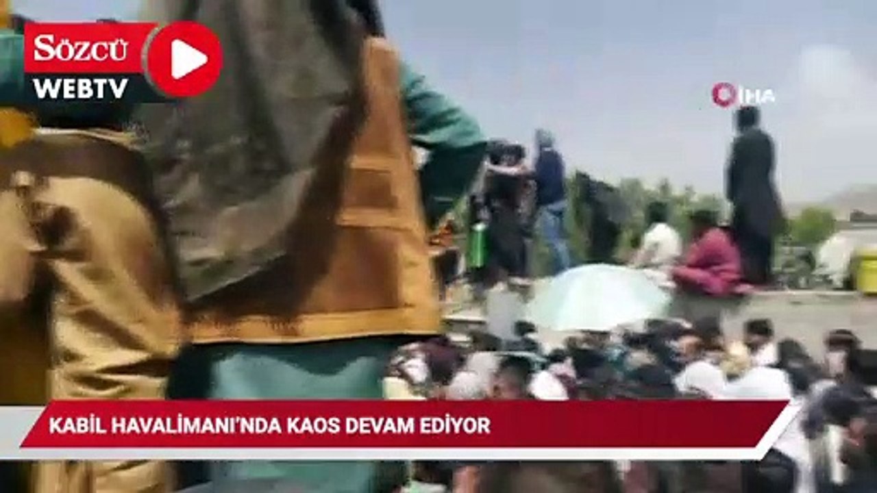 Kabil Havalimanı’nda kaos devam ediyor