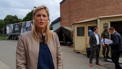Annelies Verlinden à Pepinster: "Il y a encore un long chemin à parcourir"