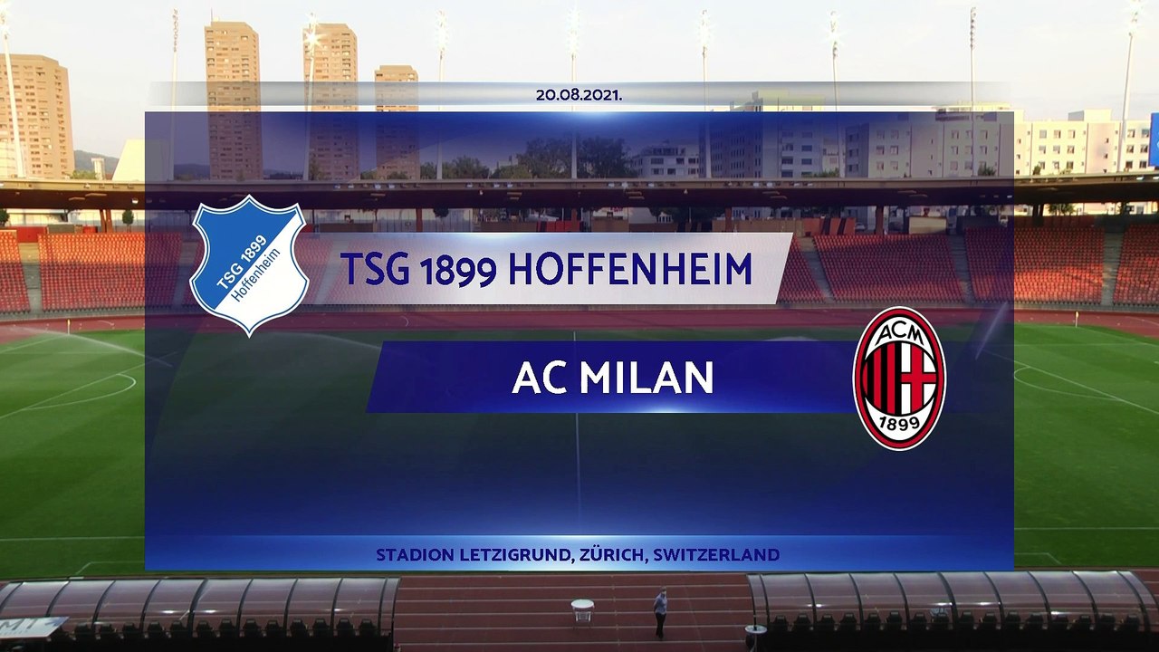 RELIVE: UWCL 2021/22 - Q1 Mini Tournament - Stadion Letzigrund, Zürich, Switzerland - TSG Hoffenheim v AC Milan