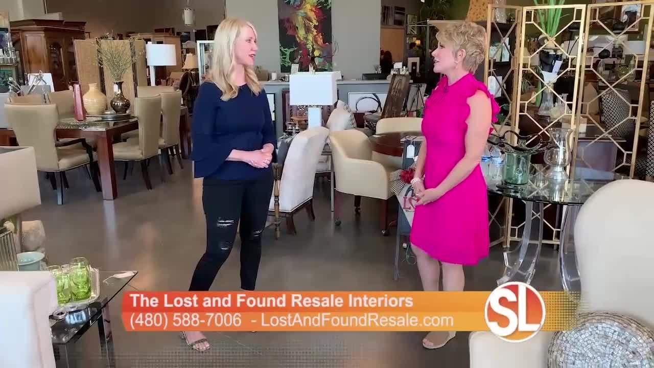 The Lost and Found Resale Interiors means if you like it, you buy it and you bring it home that day!