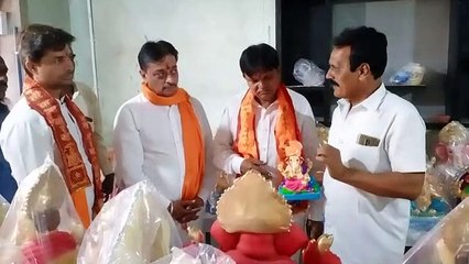 सजने लगीं इको फ्रेंडली गणेश प्रतिमा की दुकानें