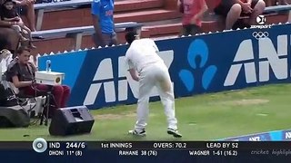 MS Dhoni 4 consecutive 4s vs Neil Wagner including a marvelous cover drive