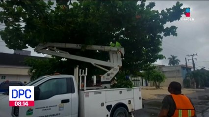 "Grace" dejó saldo blanco en Quintana Roo