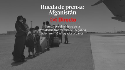 El segundo avión con refugiados afganos llega a España
